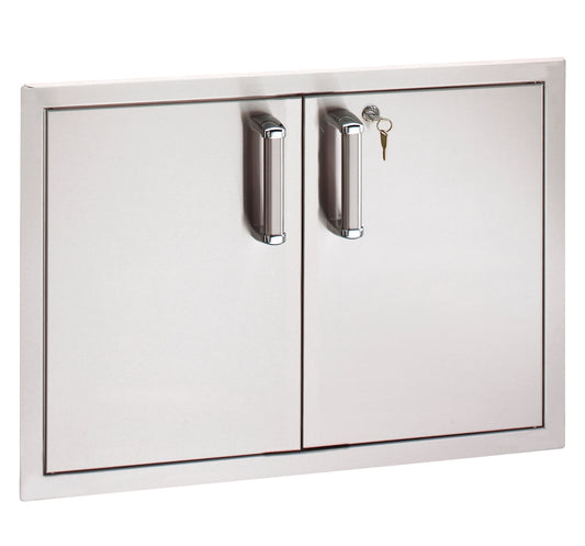 Fire Magic Premium Flush Double Access Doors, Reduced Height