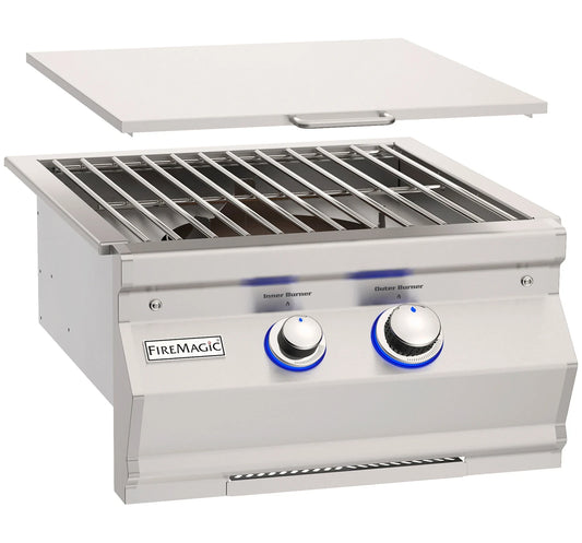Fire Magic 60,000 BTU Built-In Natural Gas Power Burner with Collimator