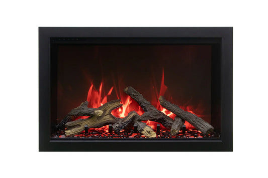 Classic 33" Indoor/Outdoor Full Frame Built-in Smart Electric Fireplace