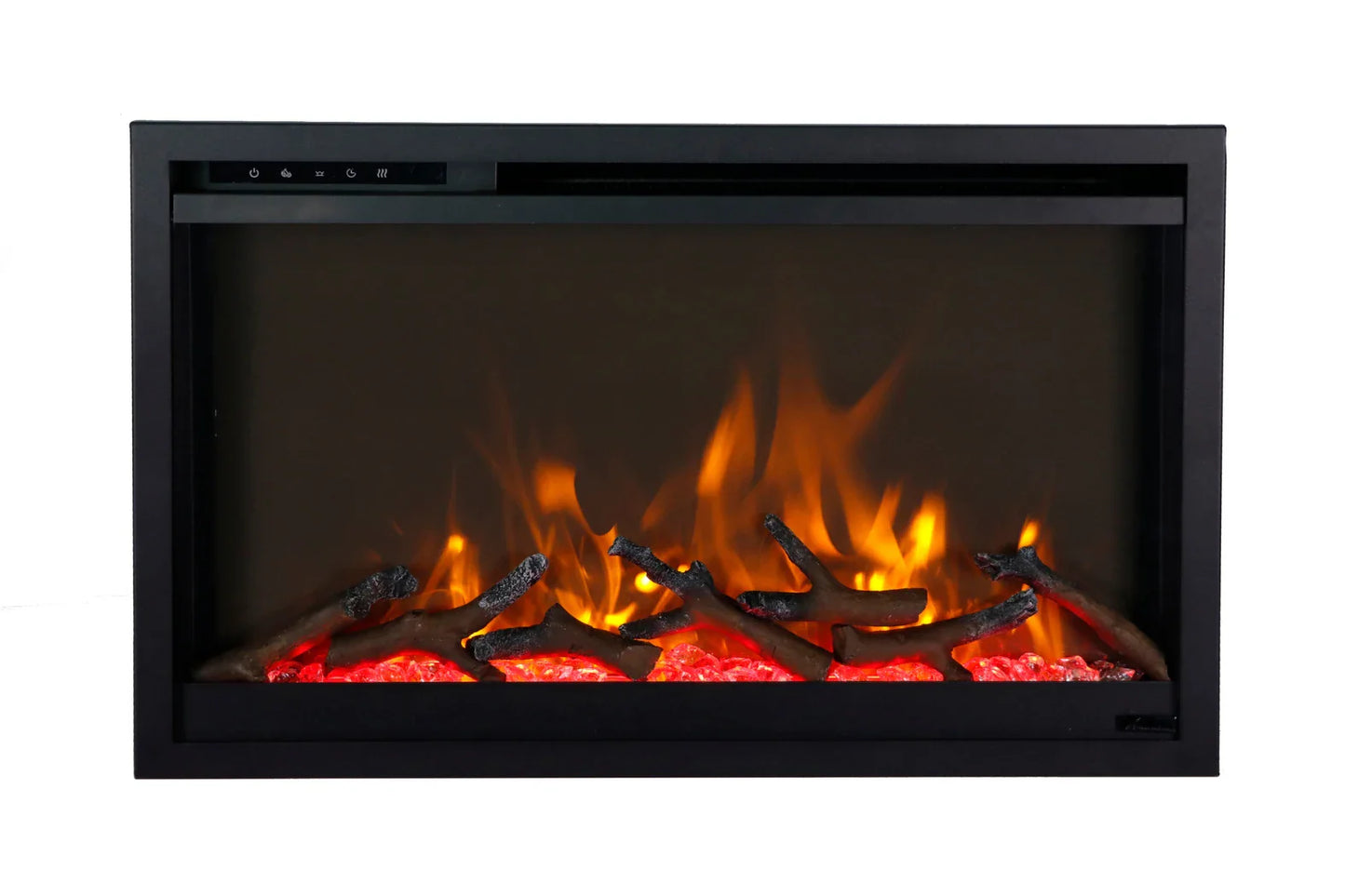 Remii Classic Xtra Slim 26" Built-In Smart Electric Fireplace | CLASSIC-SLIM-26