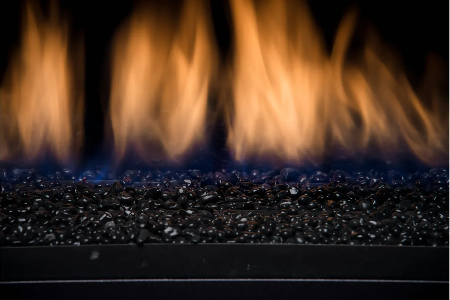 Amantii Sierra Flame Palisade 36" See-Through Natural Gas Direct Vent Linear Gas Fireplace | PALISADE-36-NG