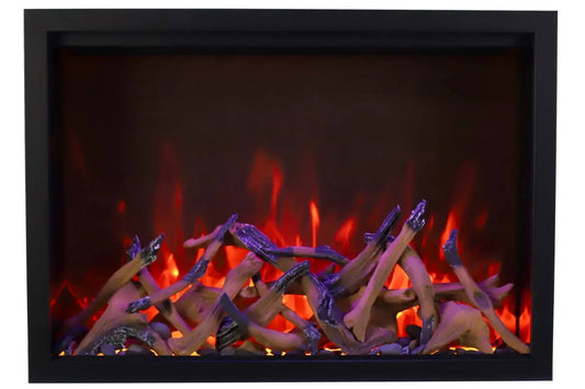 Classic 30" Indoor/Outdoor Full Frame Built-in Smart Electric Fireplace