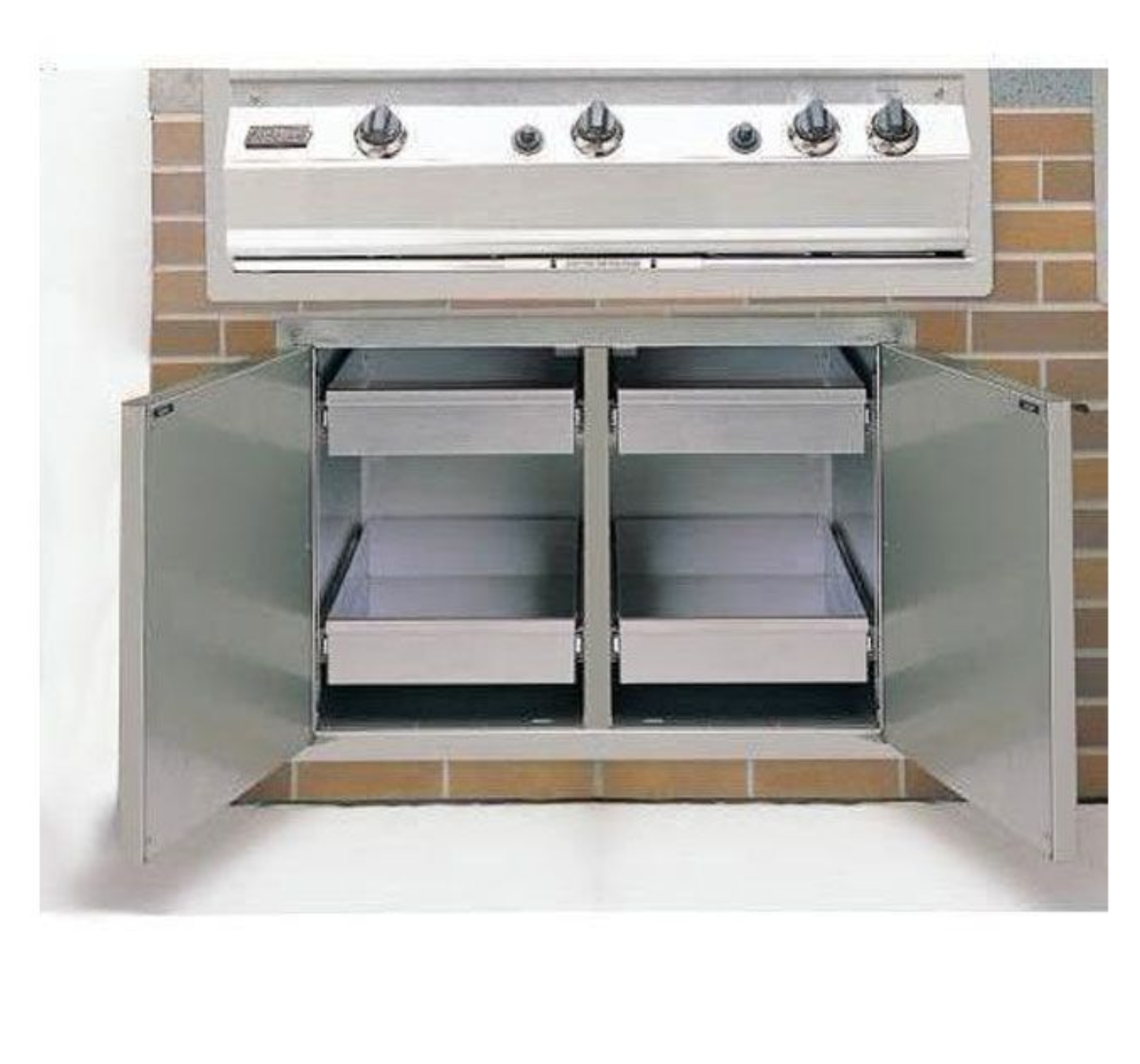 Fire Magic Select Double Doors with 2 Dual Drawers