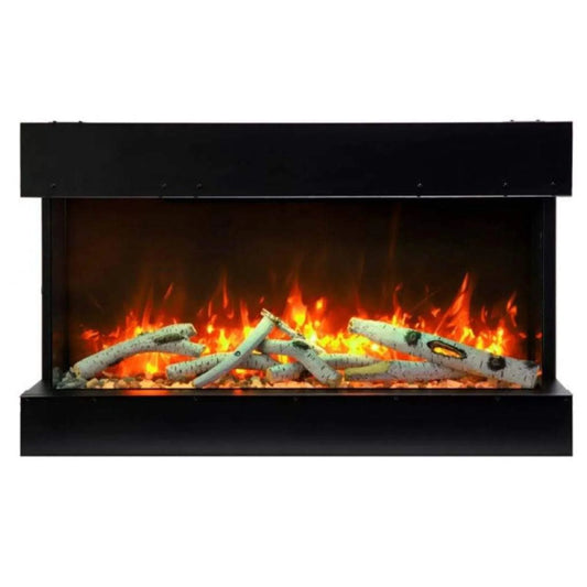 Trv View Slim Lumina 50" Indoor Outdoor 3 Sided Smart Electric fireplace
