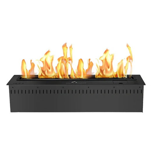 30" Remote Control Black Smart Ethanol Burner