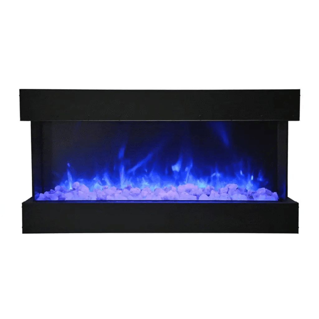 Tru View Deep 40" Indoor Outdoor 3 Sided Smart Electric fireplace