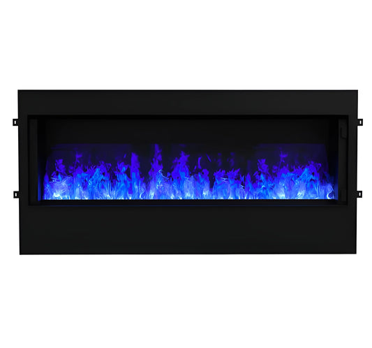 Dimplex 60" Optimist Pro Box RGB Built-in Water Vapor Fireplace