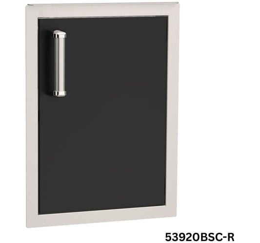 Fire Magic Echelon Black Vertical Single Door