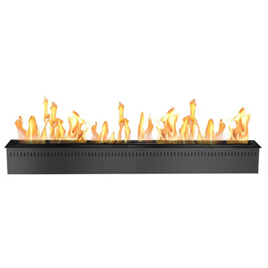 60" Remote Control Stainless Steel Ethanol Burner