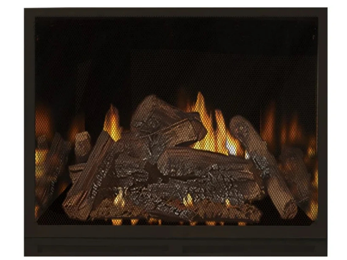 Empire White Mountain Hearth Tahoe Clean Face 36" Direct Vent Traditional Luxury Gas Fireplace with Millivolt Control and On/Off Switch