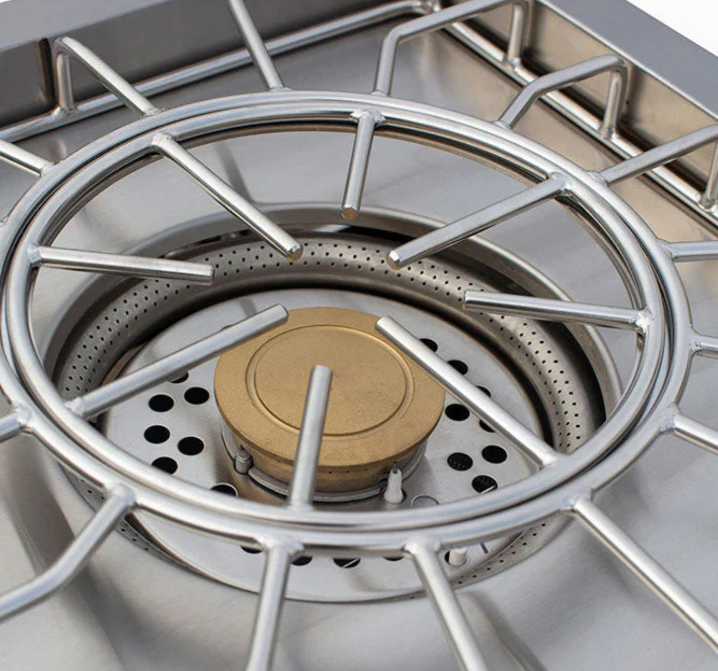 American Made Grills Alturi Built-In Natural Gas Power Burner Outdoor Kitchen