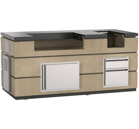 30 inch AOG Island Bundle outdoor kitchen system