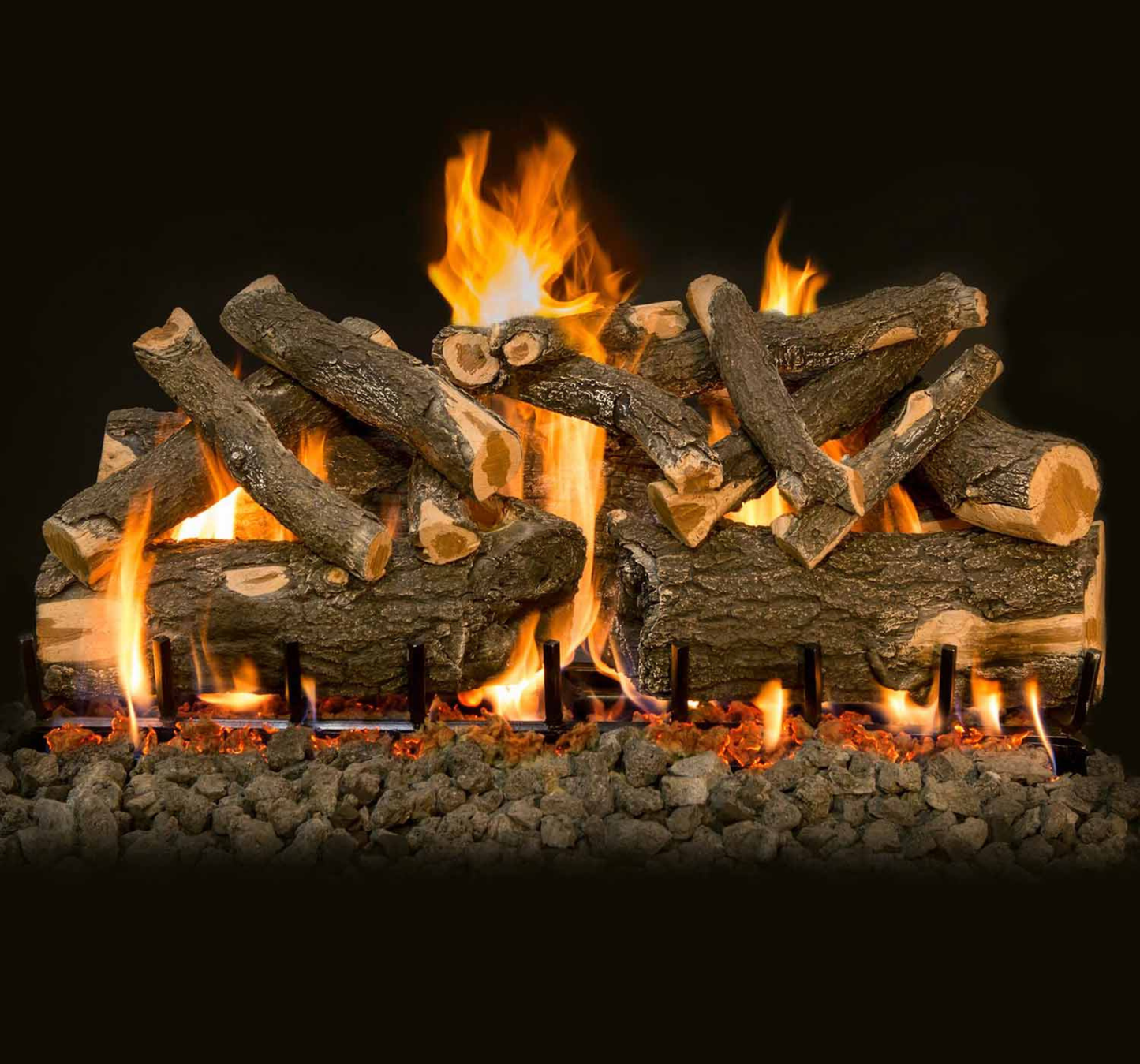 Grand Canyon Arizona Weathered Oak Charred Indoor/Outdoor Vented Gas Log Set (Logs Only)