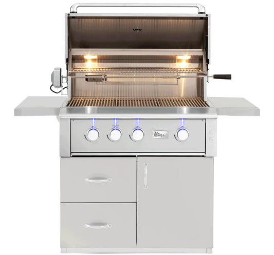 American Made Grills Alturi Freestanding Natural Gas Grill Outdoor Kitchen
