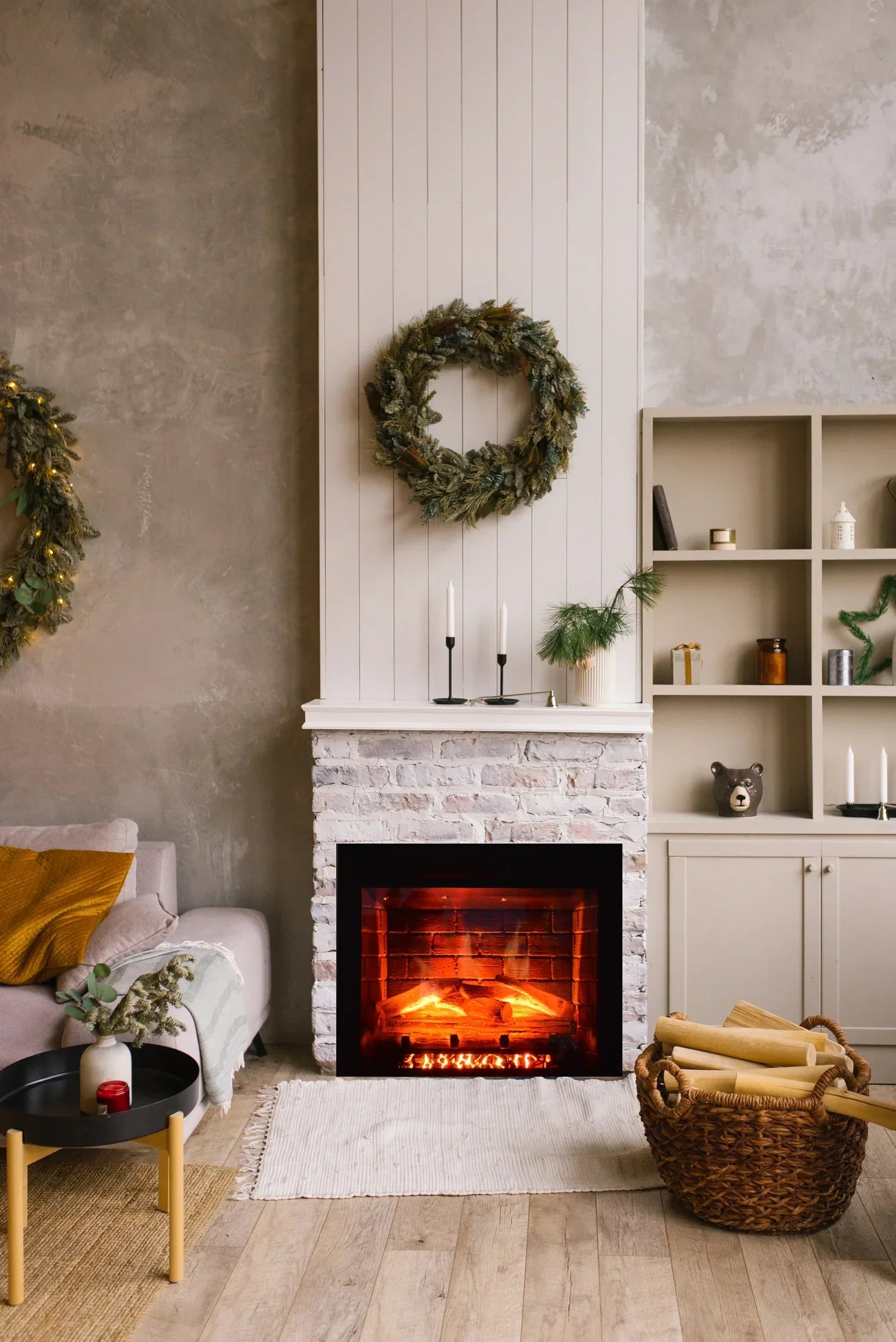 Fire & Ice Classic Edition 30" WiFi Enabled Built-in Electric Fireplace Insert