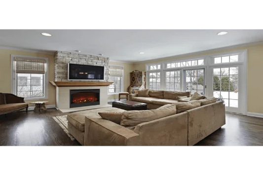 Zero Clearance 31" Built-In Electric fireplaceWith Arched Surround