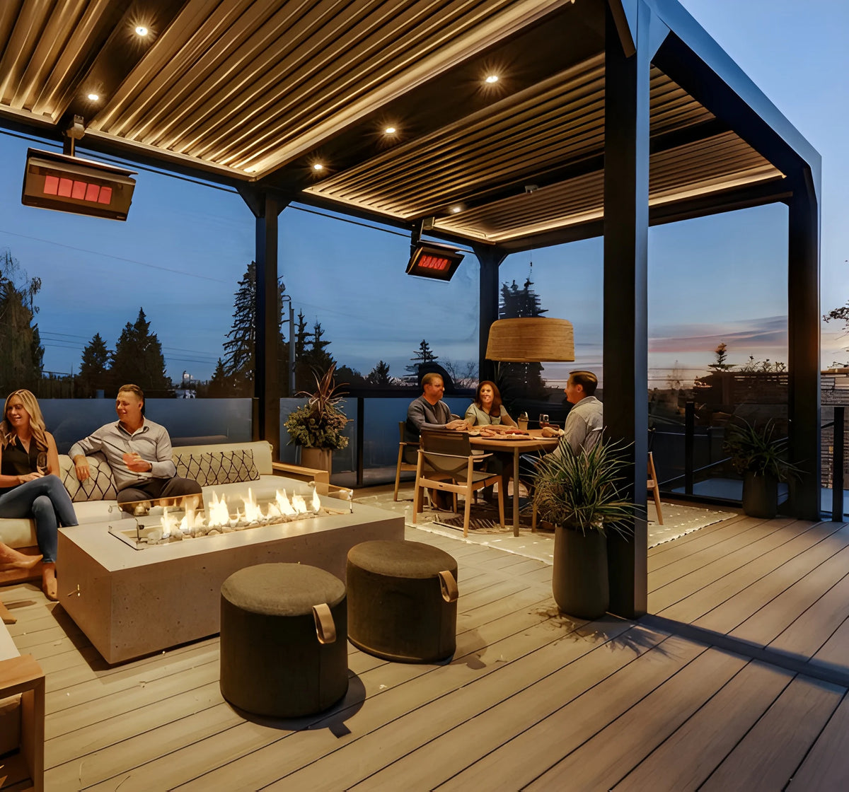 Bromic Heating Platinum Smart-Heat 300 Series 22" Propane Gas Outdoor Patio Heater