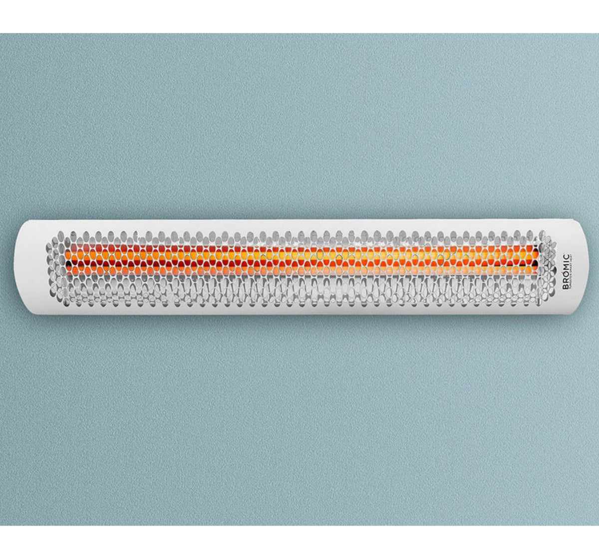 Bromic Heating Tungsten Smart-Heat 44" 4000W Series 277v White Electric Outdoor Patio Heater