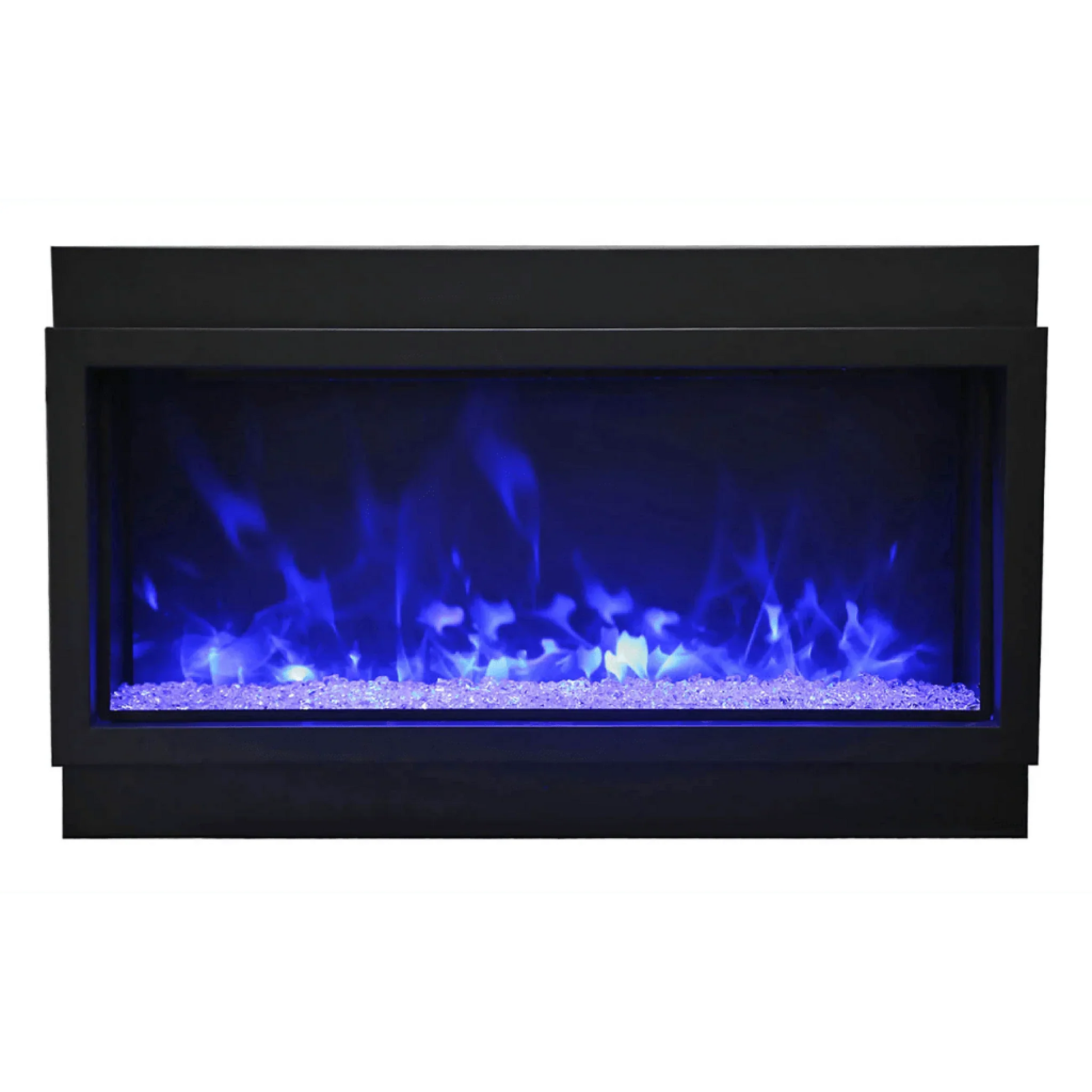 Panorama Deep Xtra Tall 40" Full View Indoor Outdoor WiFi Enabled Smart Electric Fireplace