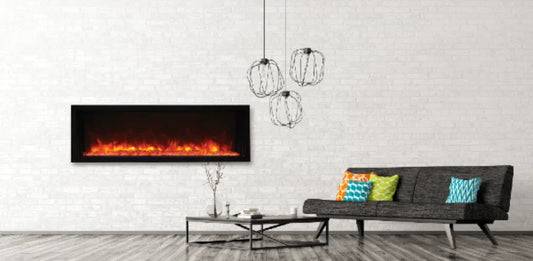 Panorama Xtraslim 60" Full View Indoor Outdoor WiFi Enabled Electric fireplace