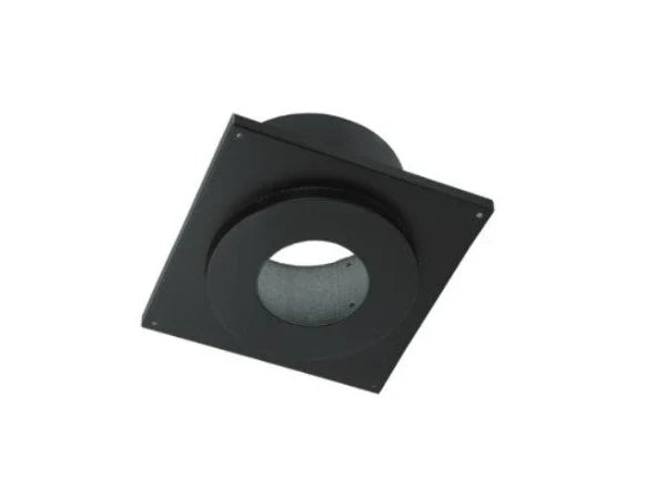 PelletVent Pro 3" Black Ceiling Support Firestop Spacer
