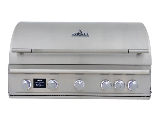 Blaze LTE PRO 40" 5-Burner Built-In Propane Gas Grill w/ Digital Temperature Screen & Rotisserie