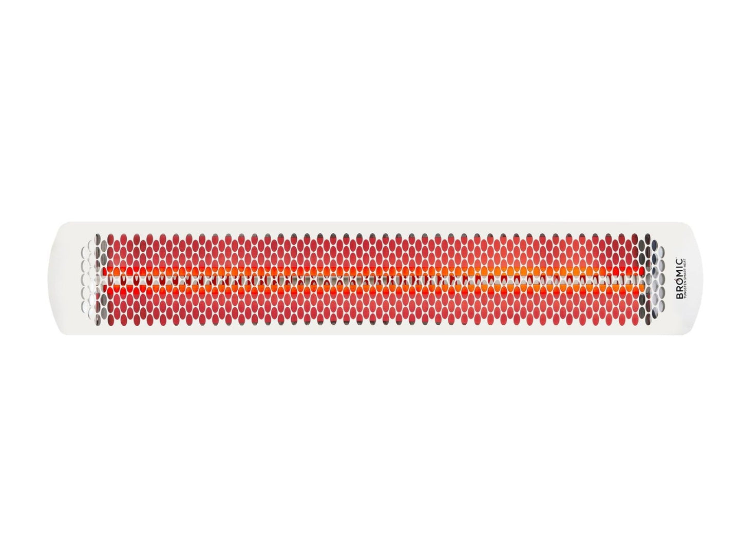 Bromic Heating Tungsten Smart-Heat 44" 6000W Series 220-240v White Electric Outdoor Patio Heater