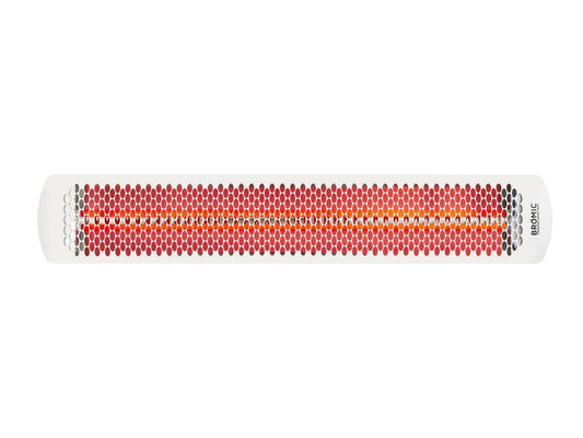 Bromic Heating Tungsten Smart-Heat 44" 4000W Series 208v White Electric Outdoor Patio Heater