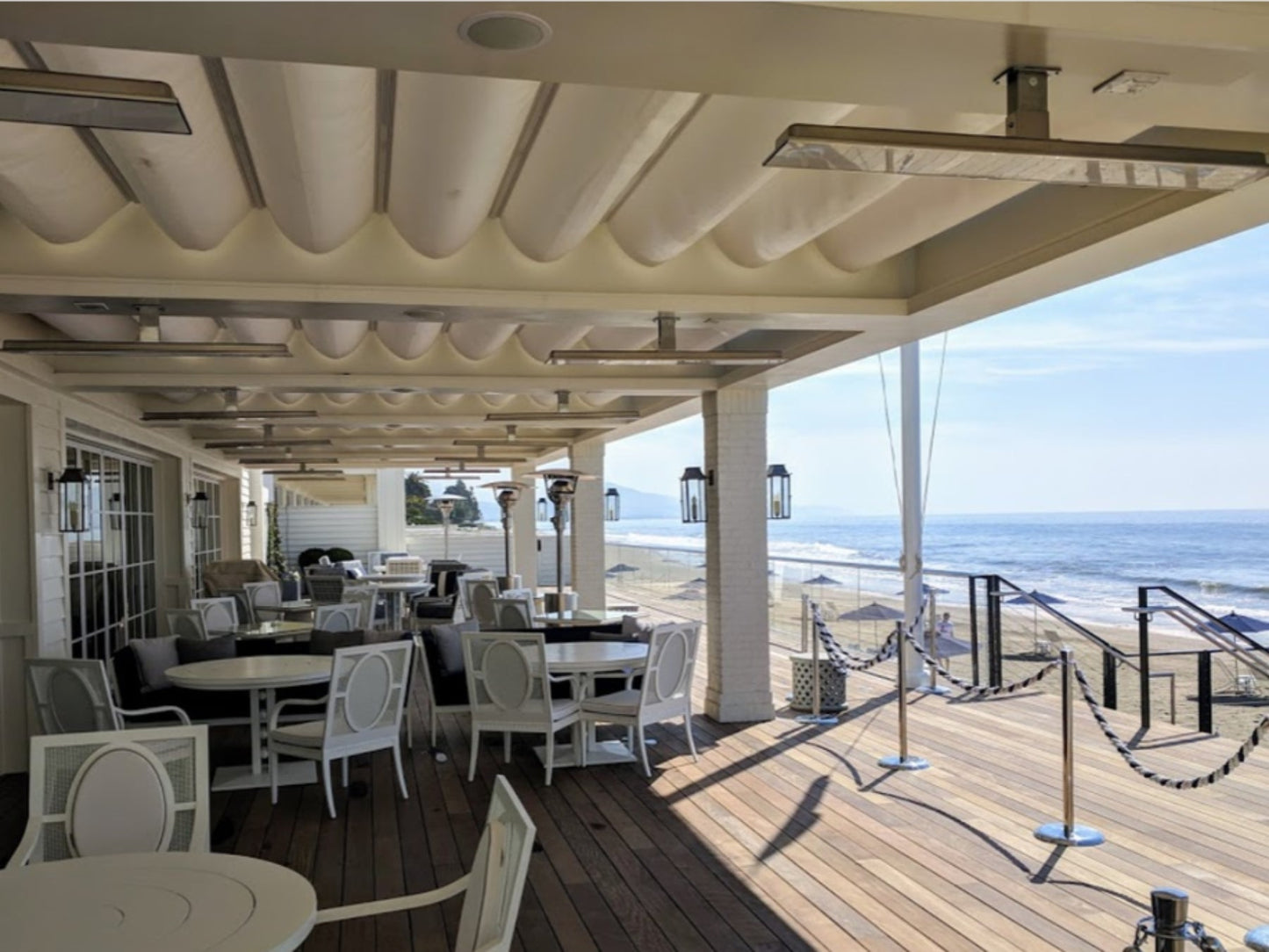 Bromic Heating Platinum Smart-Heat White 53" 4500W Series 220-240v Electric Patio Heater