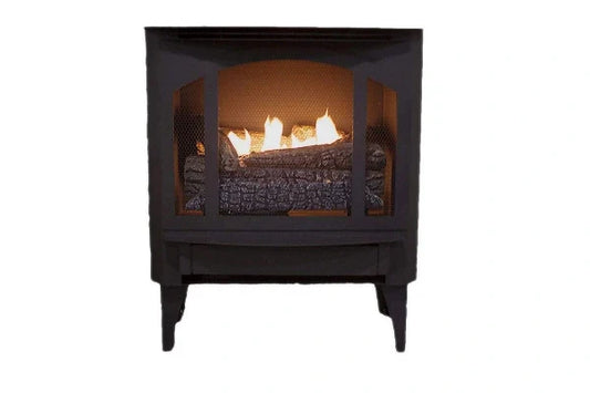 Model T-33 Natural Gas Gas Stove With Legs and Blower