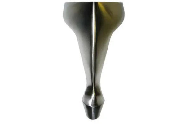 Large Pewter Queen Anne Set of 4 Stove Legs