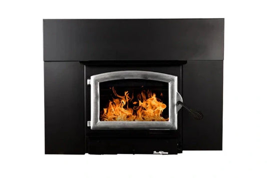 21-Non Catalytic wood stove with Pewter Door