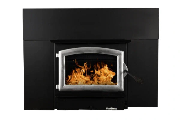 Model ZC21 Zero Clearance Non Catalytic wood Stove with Pewter Door