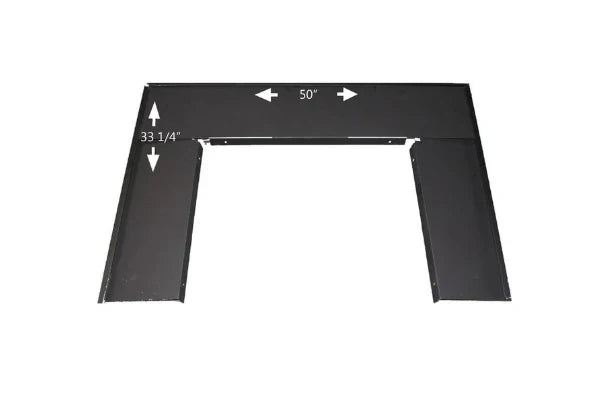 Buck Stove Black Oversized Trim Kit For Model 81 Stoves