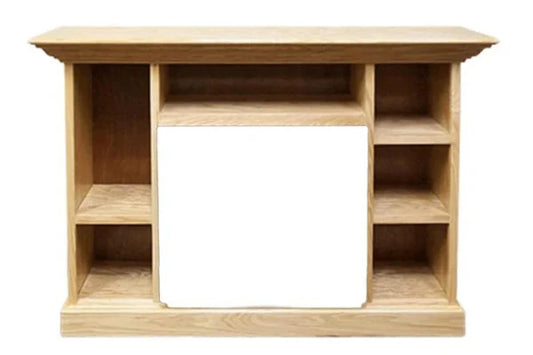 Dark Oak Prestige Bookcase Mantel