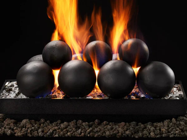 Majestic Contemporary 24" IPI Ignition Vented Natural Gas Burner / Hearth Kit