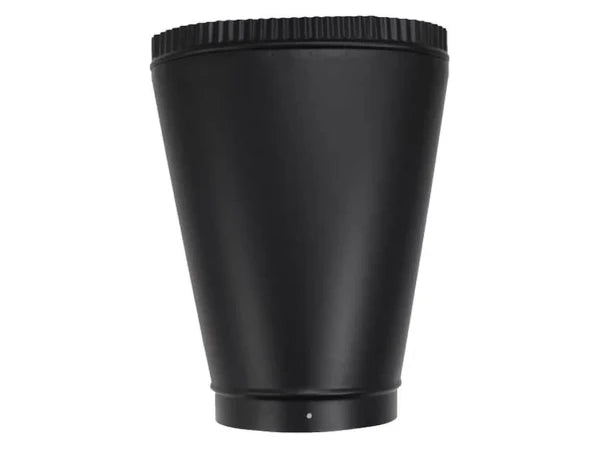 Majestic 8" x 11" Classic Black Oval to Round Adapter