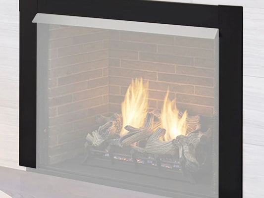 36" Contemporary Front for Lo-Rider Fireboxes
