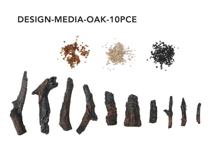 24" Wall Mount or Built-In Indoor Outdoor Smart Electric Fireplace