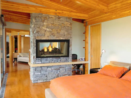 Designer Series 42" See-Through Radiant Wood Burning Fireplace