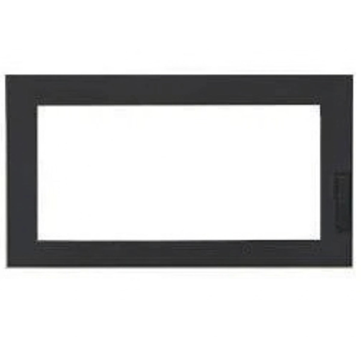 Superior Black Square Pane Steel Door for WCT4920 Gas Fireplace