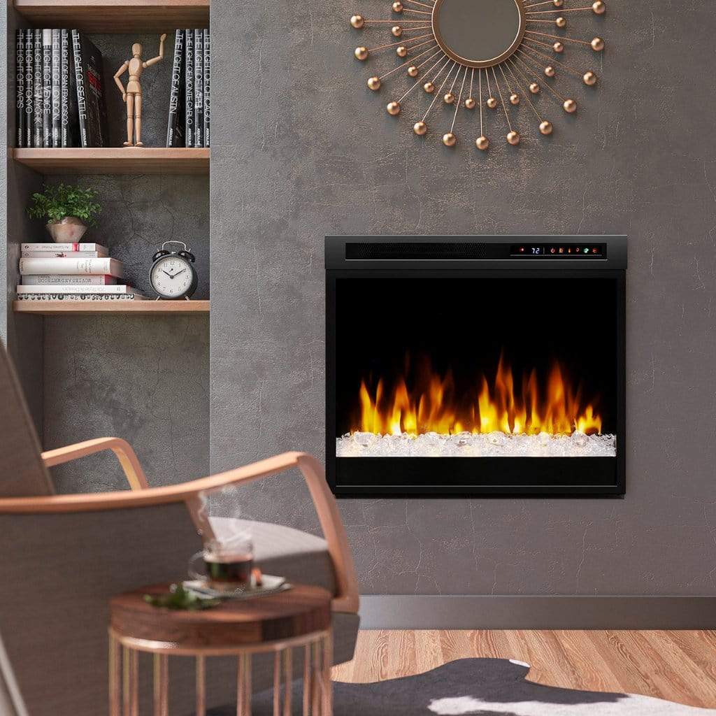 Nova 28" Plug-In Electric Firebox With Acrylic Ice Glass Media