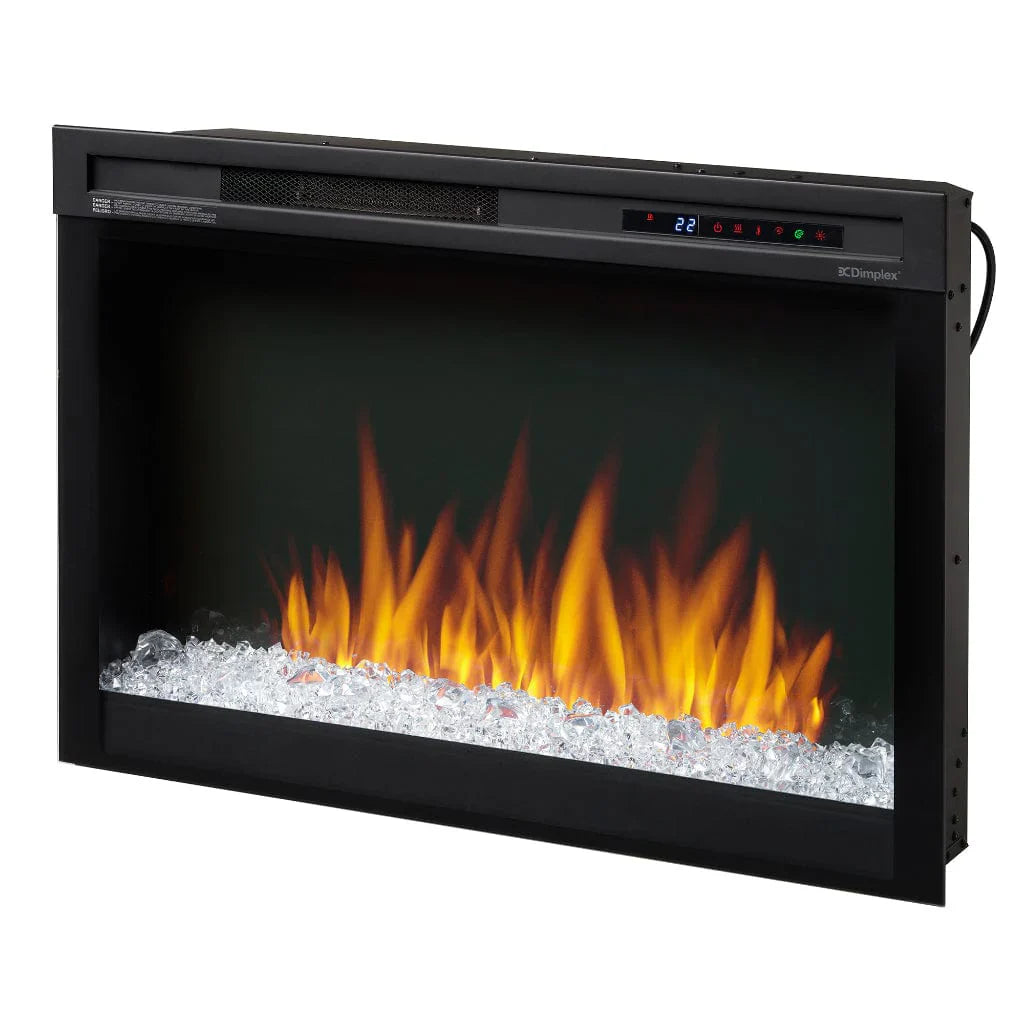 Dimplex Multi-Fire XHD 33" Plug-In Electric Firebox With Acrylic Ice Glass Media - XHD33G