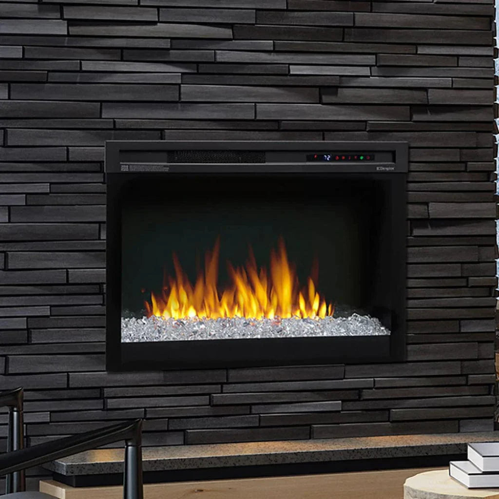 Dimplex Multi-Fire XHD 33" Plug-In Electric Firebox With Acrylic Ice Glass Media - XHD33G