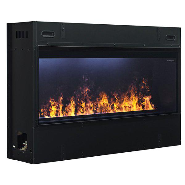Opti-Myst 46" Linear Electric Fireplace With Acrylic Ice and Driftwood Media