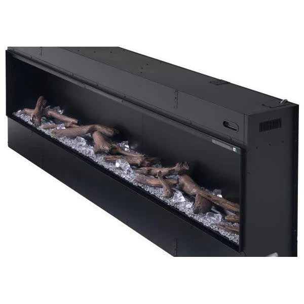 Opti-Myst 46" Linear Electric Fireplace With Acrylic Ice and Driftwood Media