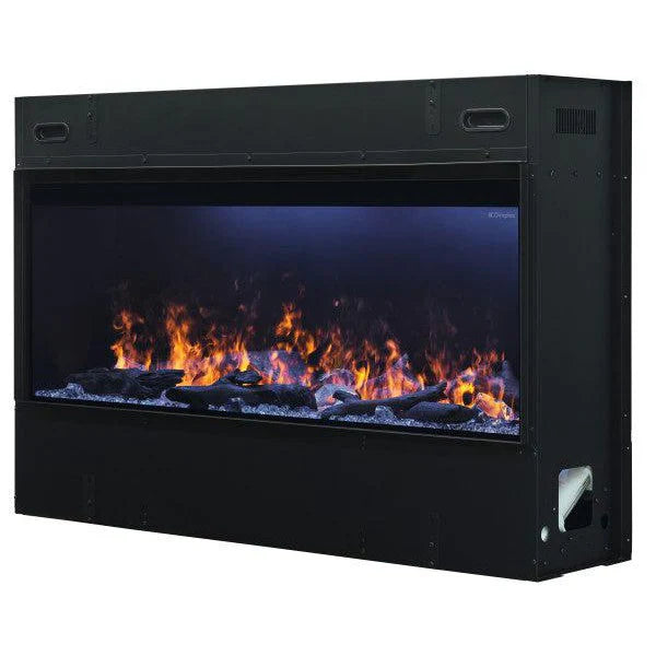 Opti-Myst 46" Linear Electric Fireplace With Acrylic Ice and Driftwood Media