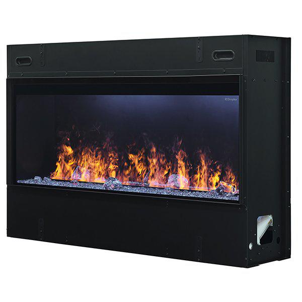 Opti-Myst 46" Linear Electric Fireplace With Acrylic Ice and Driftwood Media