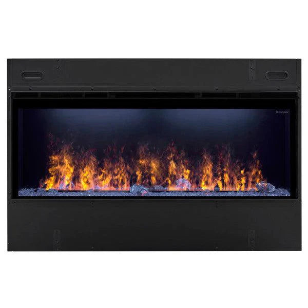 Opti-Myst 46" Linear Electric Fireplace With Acrylic Ice and Driftwood Media