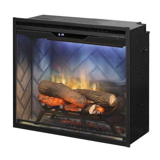 Revillusion Weathered Concrete 24" Built-In Electric Firebox